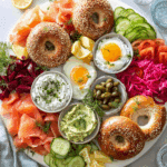 Smoked Salmon Bagel Platter Recipe