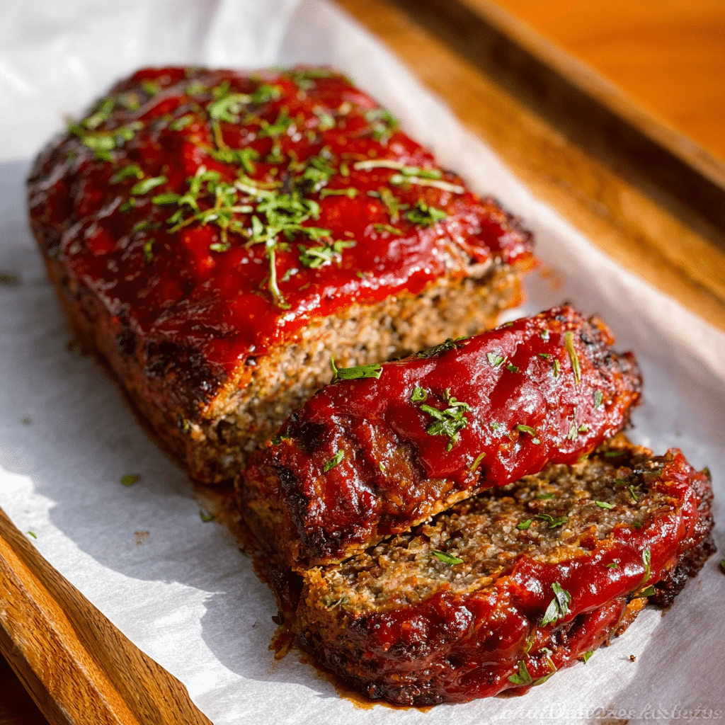 Air Fryer Meatloaf Recipe - Recipe Image