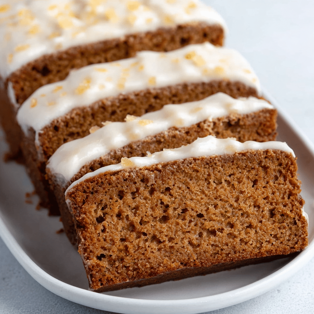 Gingerbread Pumpkin Loaf Recipe - Recipe Image