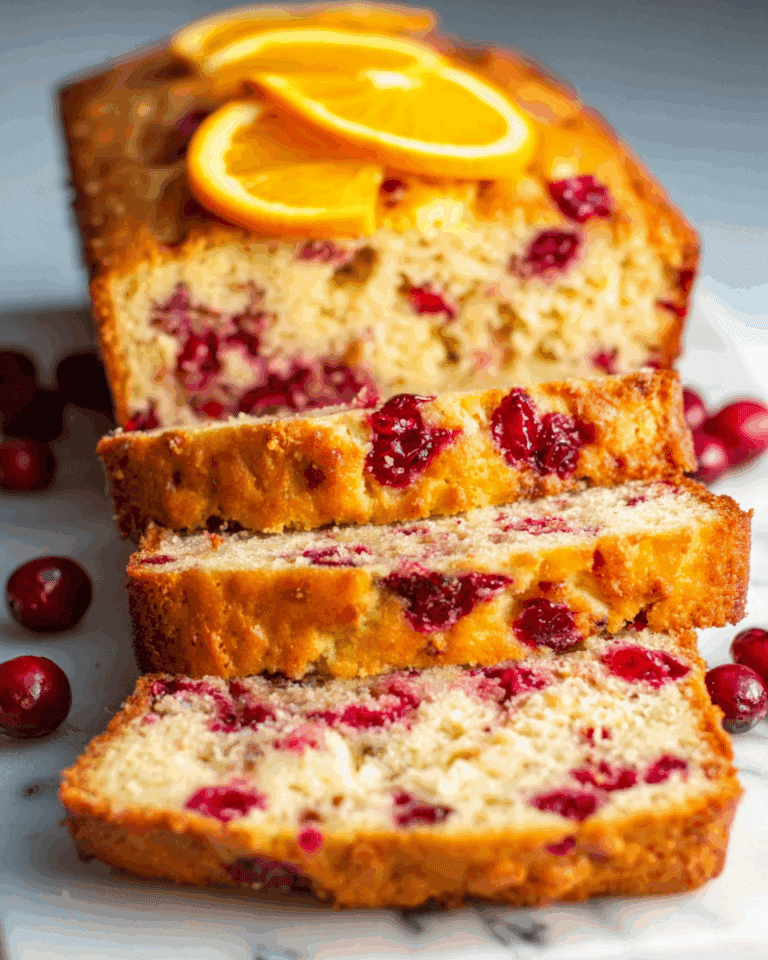 Cranberry Orange Loaf Recipe