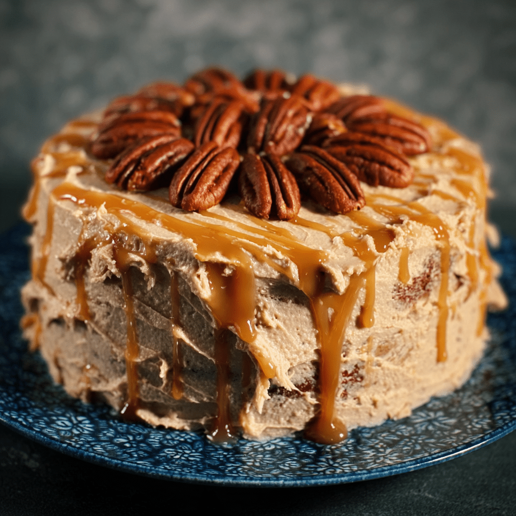 Caramel Banana Cake Recipe - Recipe Image