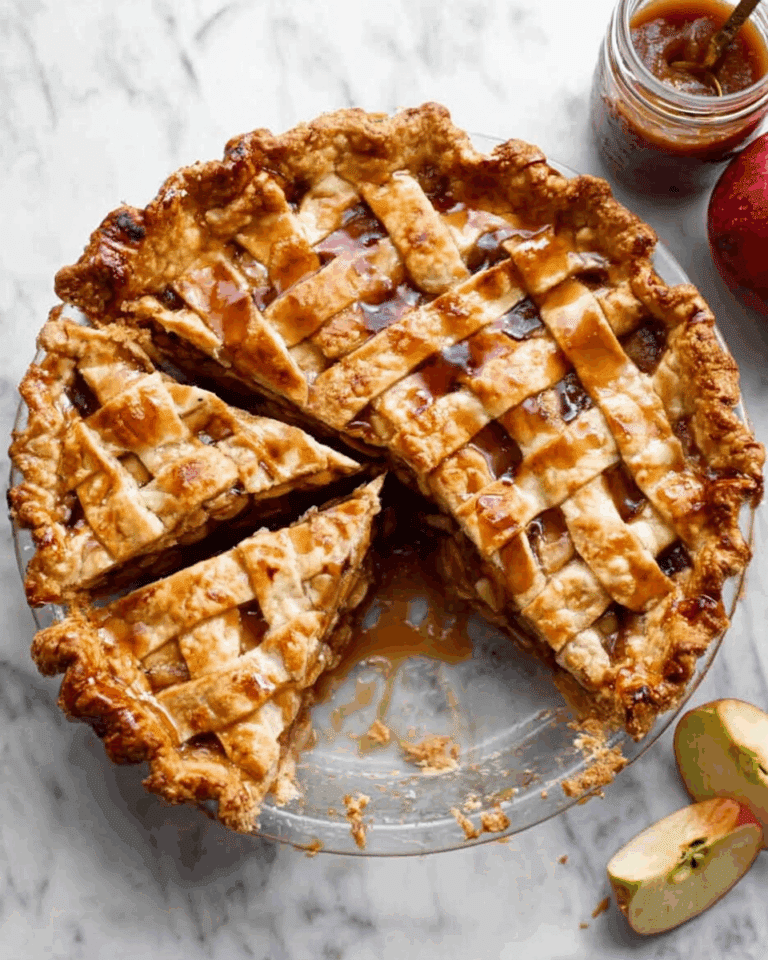 Salted Caramel Apple Pie Recipe
