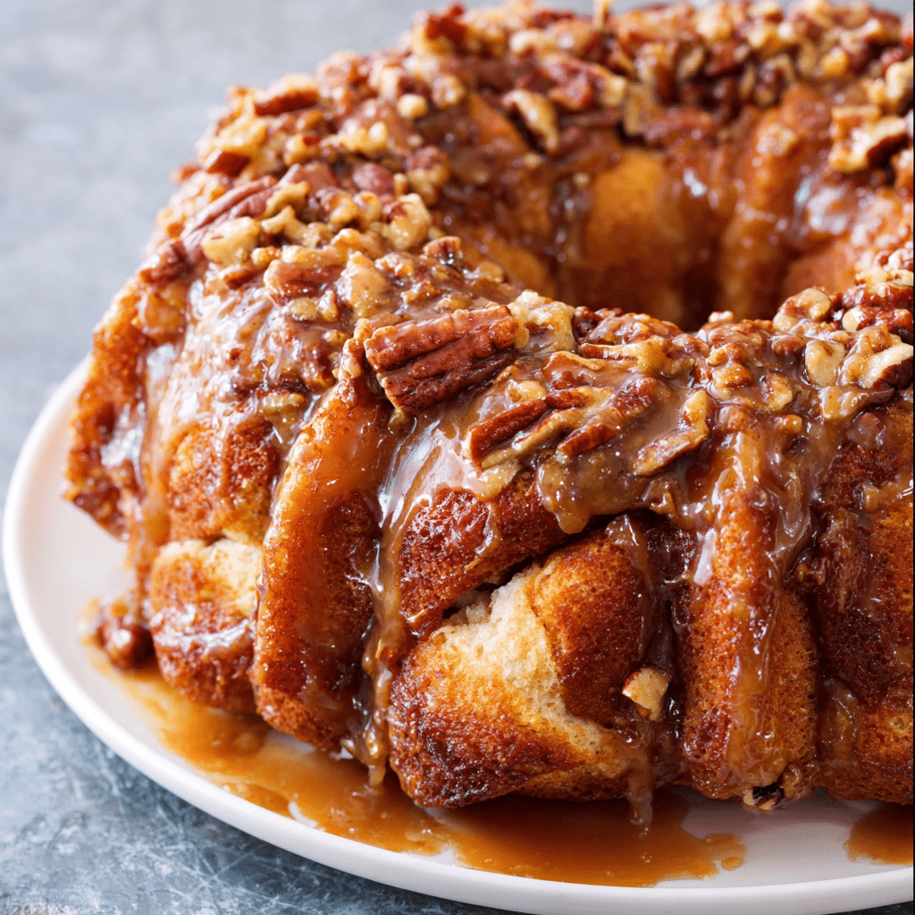 Maple Pecan Pull-Apart Bread Recipe - Recipe Image