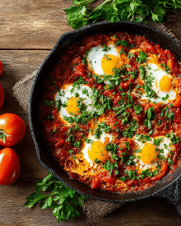 Shakshuka (Eggs in Tomato Sauce) Recipe