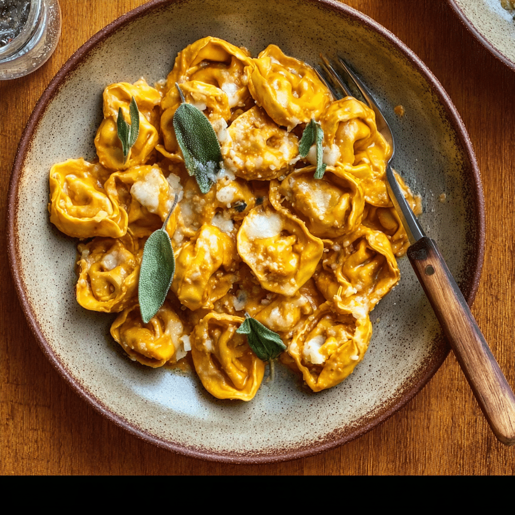 Pumpkin Tortellini Recipe - Recipe Image