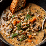 Mushroom Barley Soup Recipe