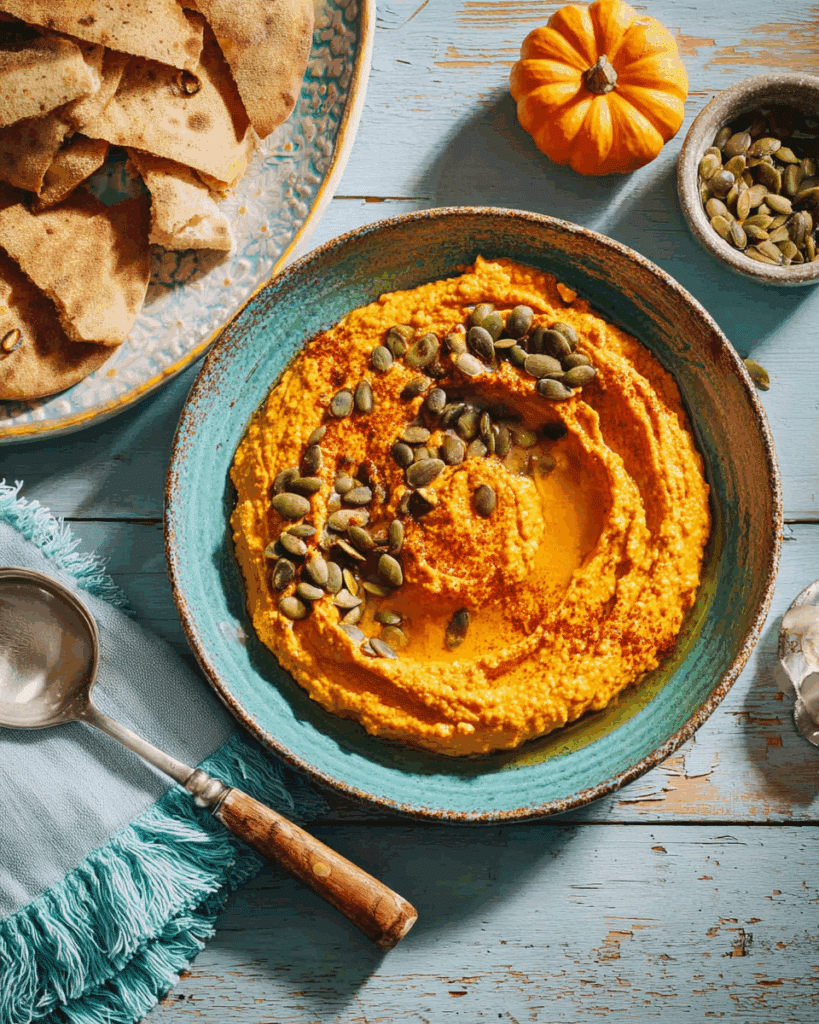 Spiced Pumpkin Hummus Recipe