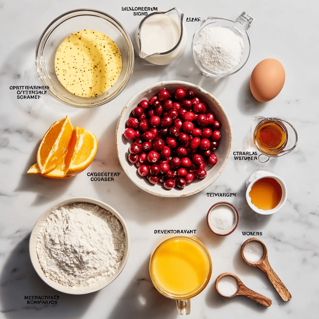 Cranberry Orange Loaf Recipe - Recipe Image