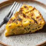Frittata with Potatoes and Ham Recipe