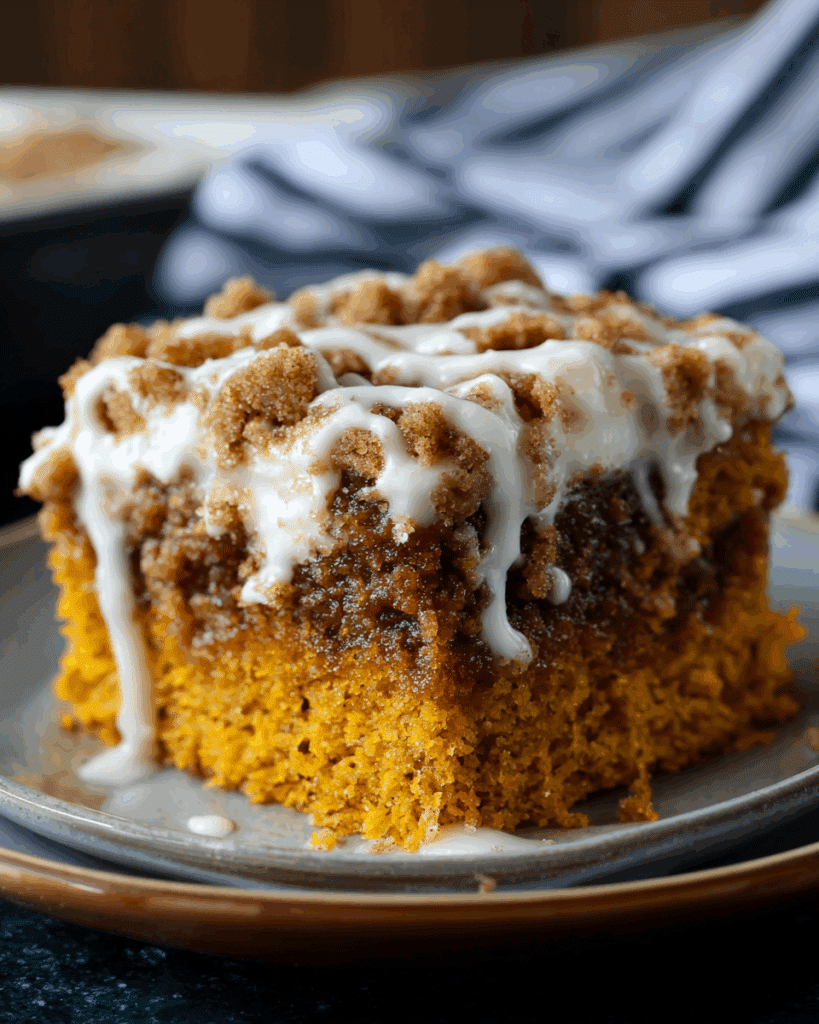 Pumpkin Cinnamon Roll Cake Recipe