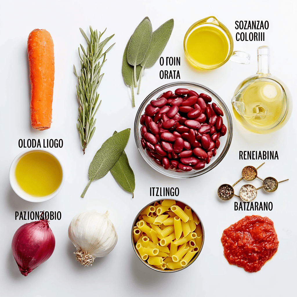 Italian Pasta Fagioli Recipe - Recipe Image