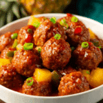Crock Pot Pineapple Meatballs Recipe