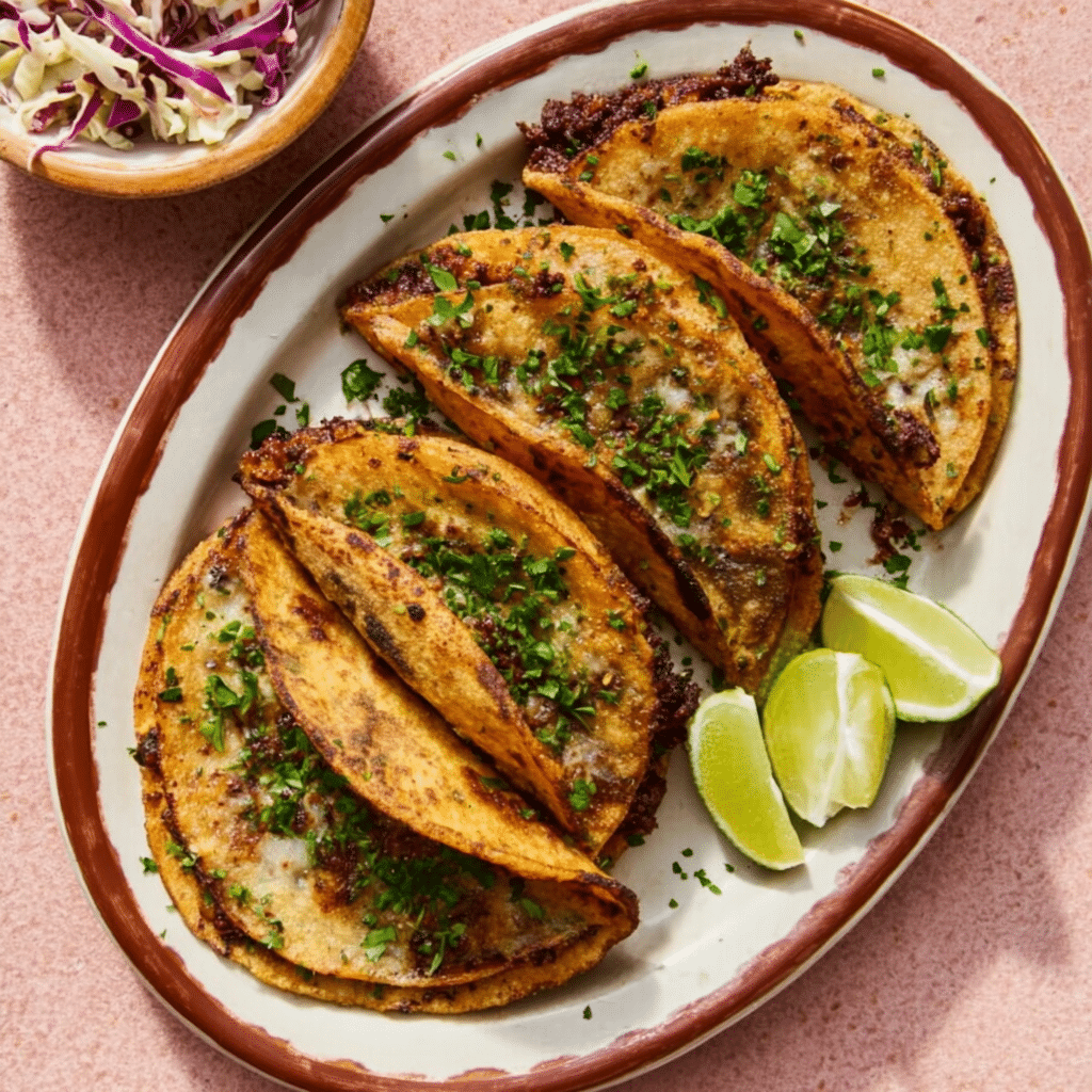 Pumpkin and Black Bean Tacos Recipe - Recipe Image