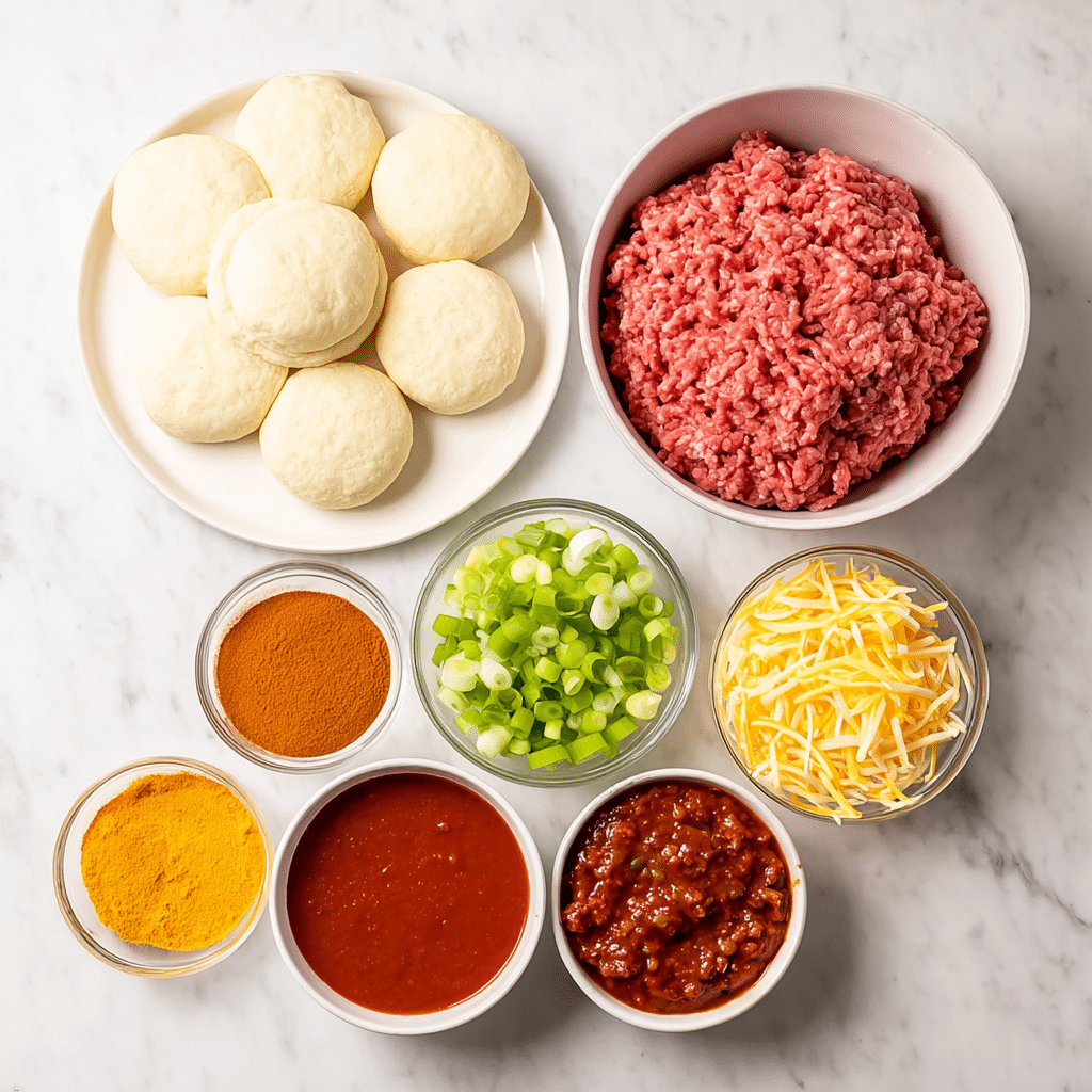 Taco Bubble Up Bake Recipe - Recipe Image