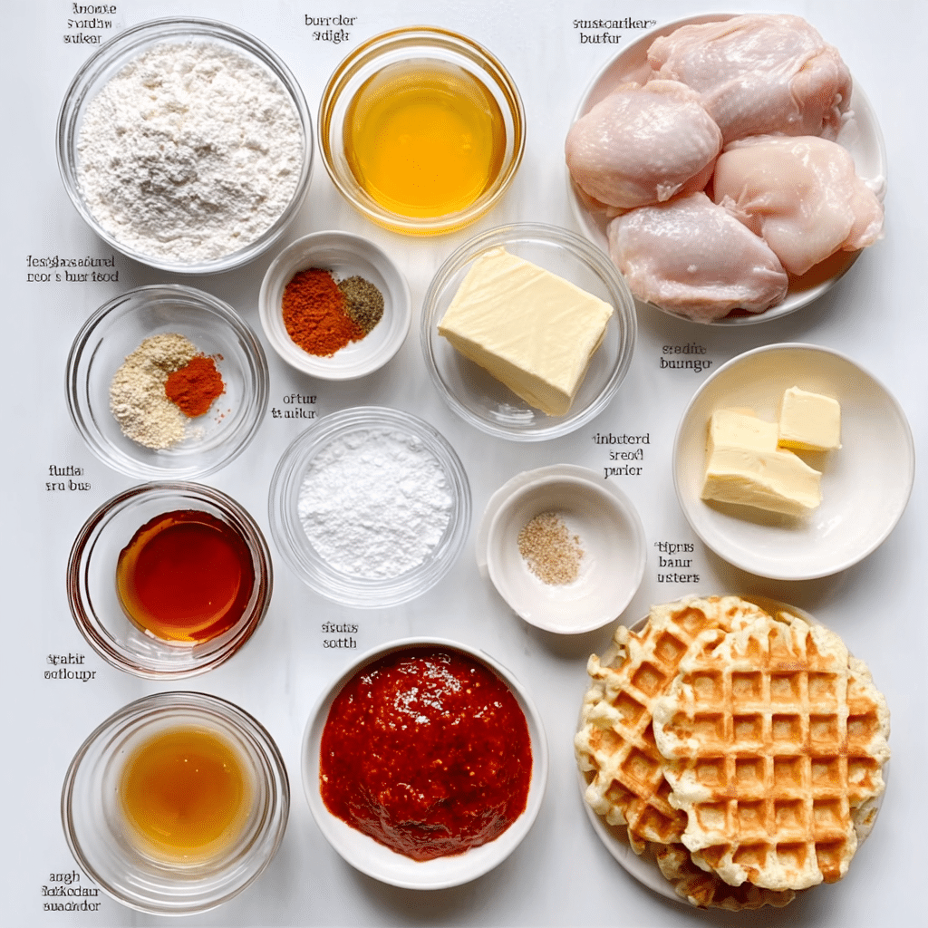 Chicken and Waffles Recipe - Recipe Image