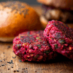 Beet & Goat Cheese Latkes Recipe