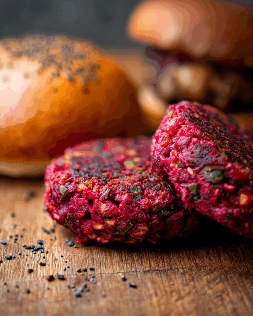 Beet & Goat Cheese Latkes Recipe