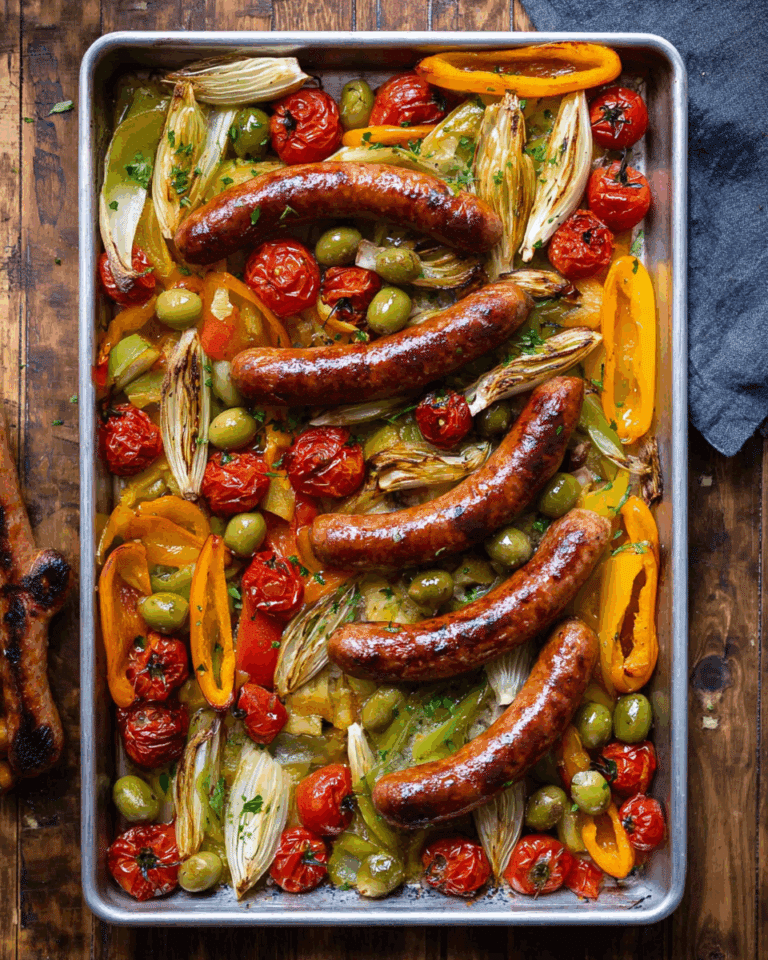 One-Pan Italian Sausage and Peppers Recipe