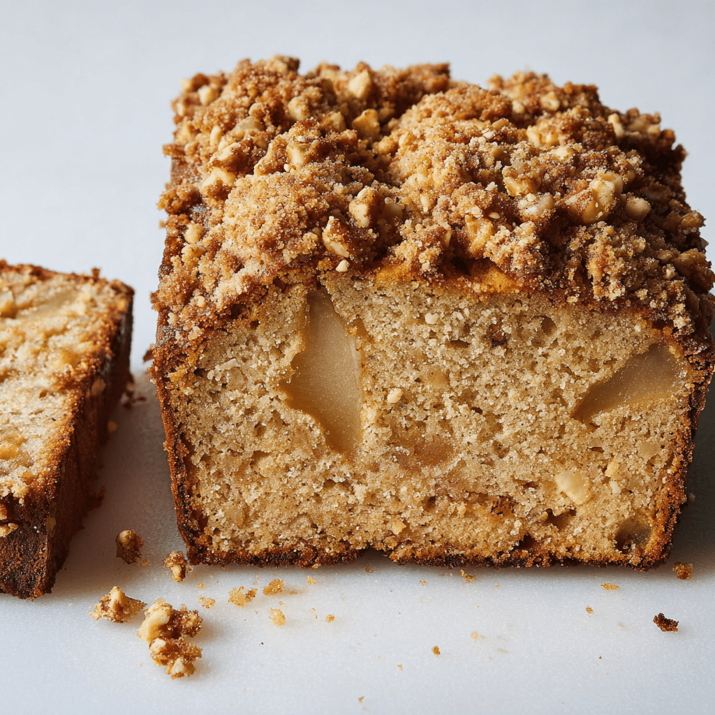 Caramel Swirl Pear Bread Recipe - Recipe Image