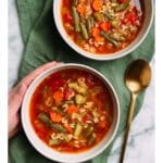 Weight Watchers Low-Calorie Vegetable Cabbage Soup Recipe