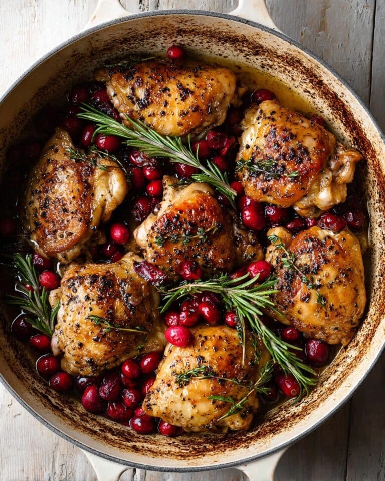Cranberry Balsamic Chicken Recipe