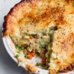 Chicken Pot Pie with Sage Crust Recipe