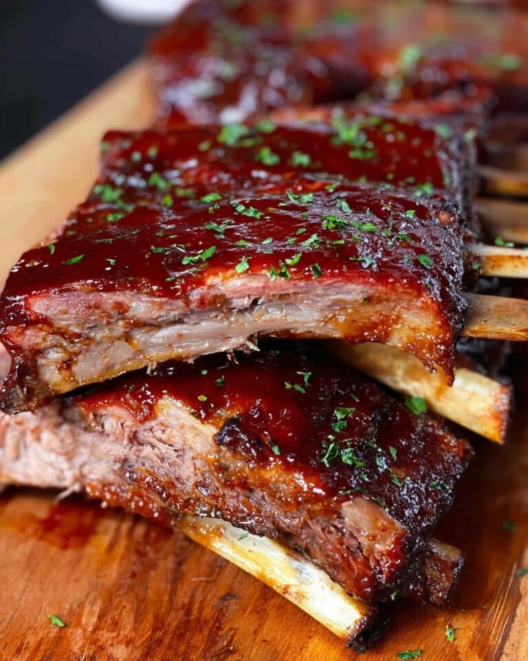 Beef Short Rib Rub and Baked BBQ Short Ribs Recipe