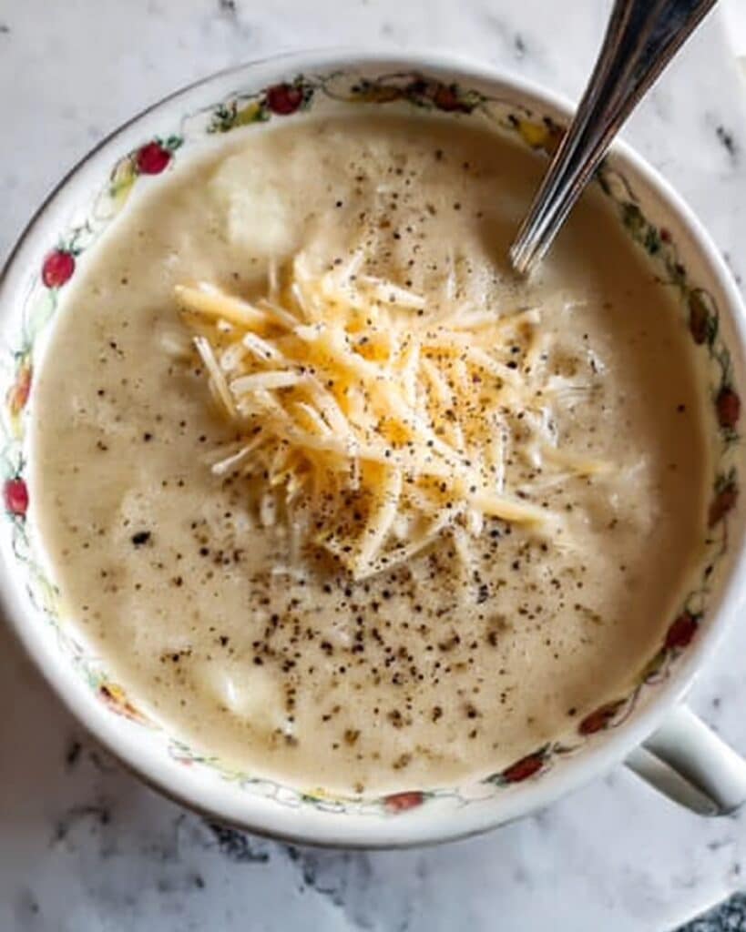 Easy Cauliflower Chicken Soup Recipe