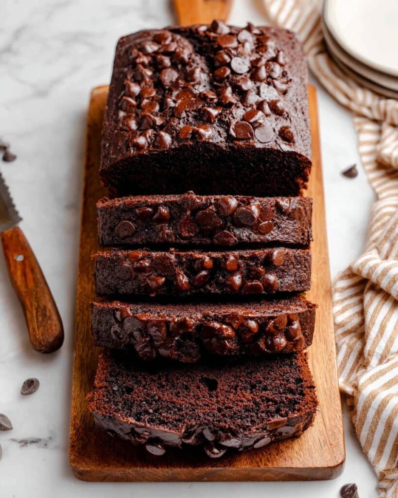 Double Chocolate Banana Bread Recipe