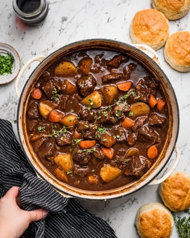 Dutch Oven Or Slow Cooker Guinness Beef Stew Recipe