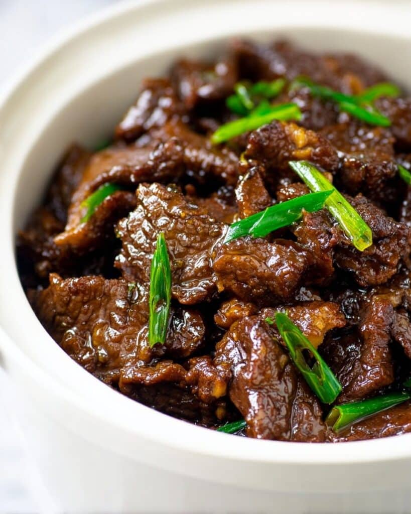 Slow Cooker Mongolian Beef Recipe