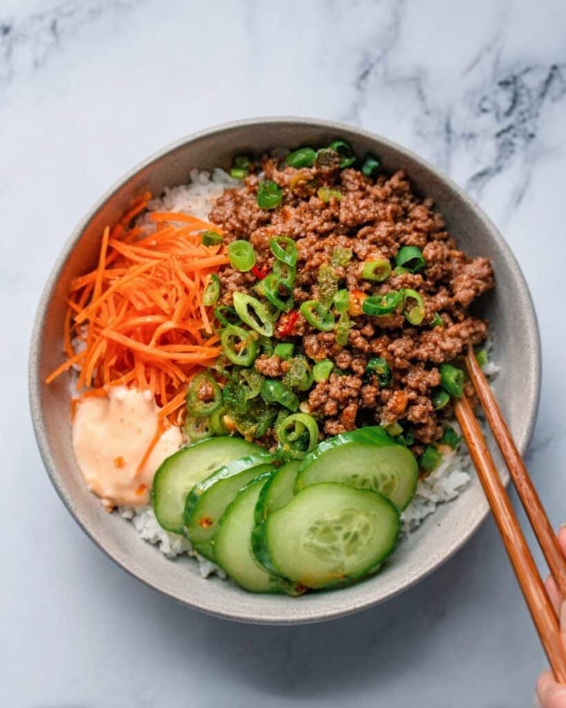 Korean Beef Bowls Recipe