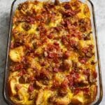 Cheesy Ground Beef & Potato Casserole Recipe