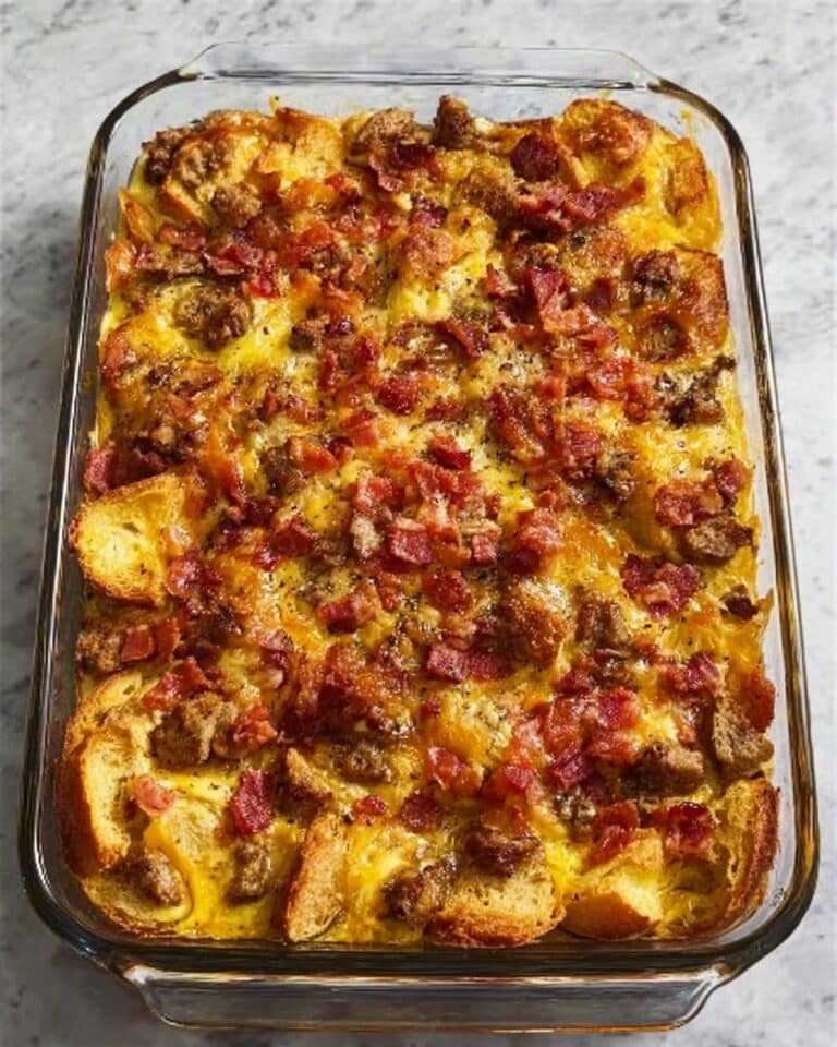 Cheesy Ground Beef & Potato Casserole Recipe