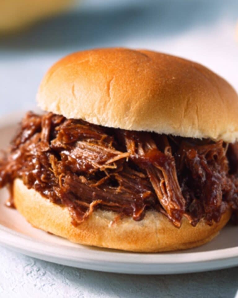 Tangy Beef BBQ Sandwiches Recipe