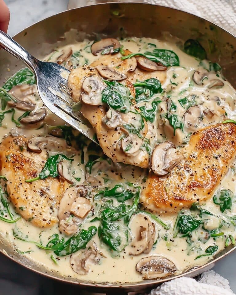 Creamy Mushroom Chicken Recipe