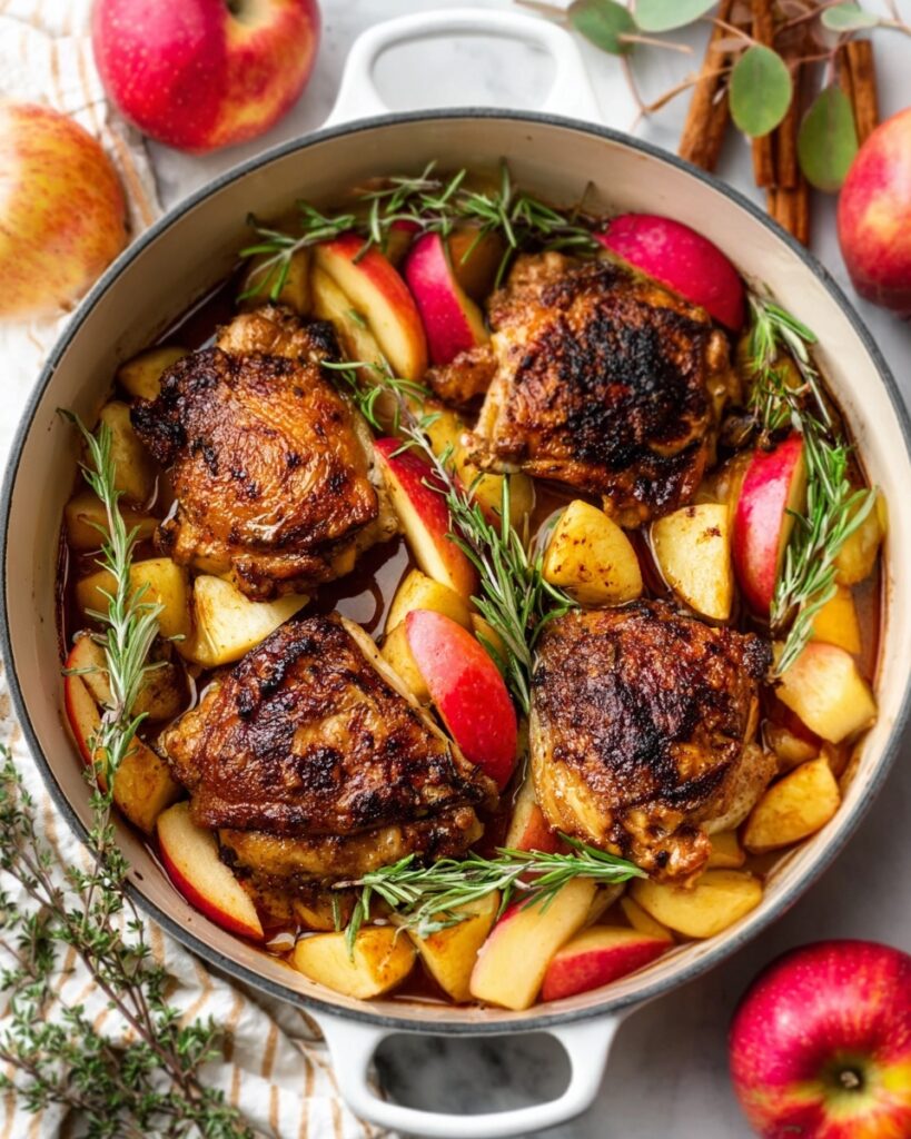 Rosemary Apple Cider Chicken Recipe
