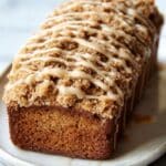 Pumpkin Bread with Cinnamon Glaze Recipe