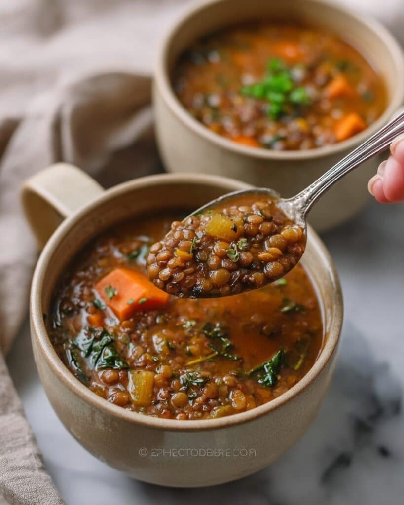Lentil and Vegetable Soup Recipe