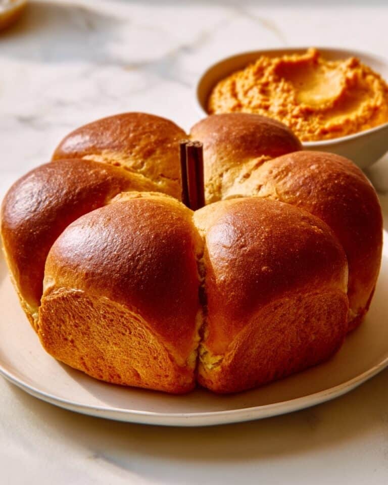 Easy Pumpkin Shaped Bread Recipe