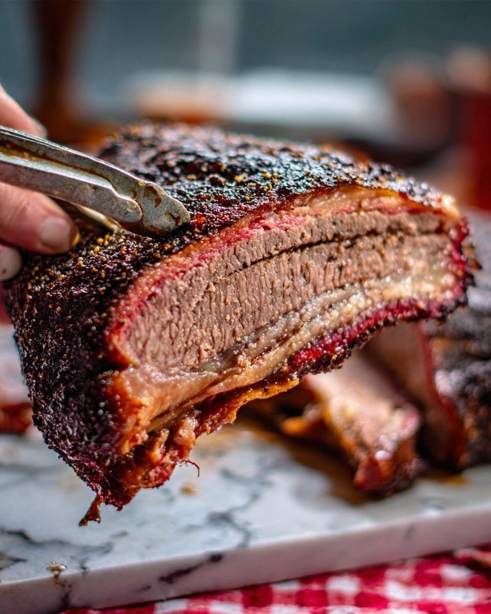 Smoked Beef Ribs with Texas-Style Dry Rub Recipe - Recipe Image