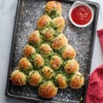 Festive Christmas Tree Pesto Bread Recipe