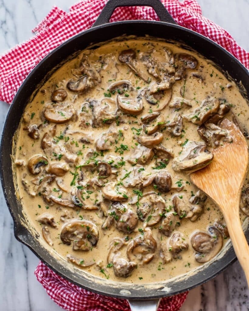 Creamy Beef and Mushroom Stroganoff Recipe