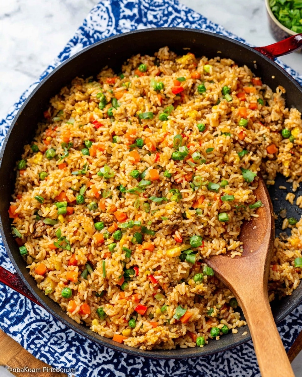 Beef Taco Skillet Recipe with Rice Recipe