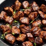 Simple Barbecue Steak Tips Recipe