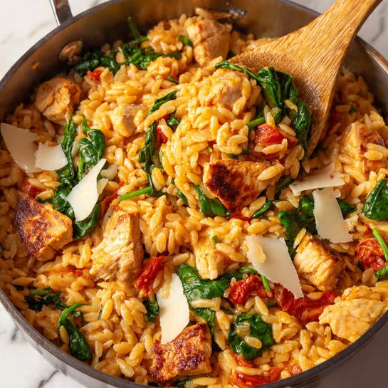 Cajun Chicken Orzo Recipe