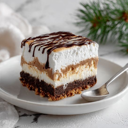 Hot Chocolate Lasagna Recipe - Recipe Image