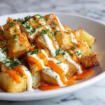 Patatas Bravas: Crispy Roasted Potatoes with Spicy Tomato Sauce and Garlicky Aioli Recipe