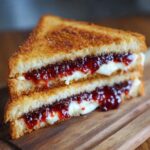 Beef Blackberry French Toast Sandwich Recipe