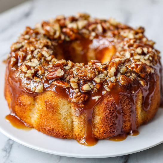 Caramel-Pecan Monkey Bread Recipe - Recipe Image